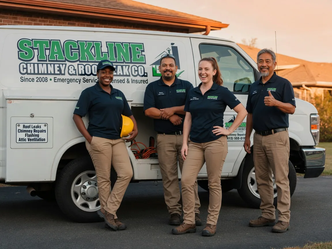 Chimney flashing repair company in North Chatham, MA